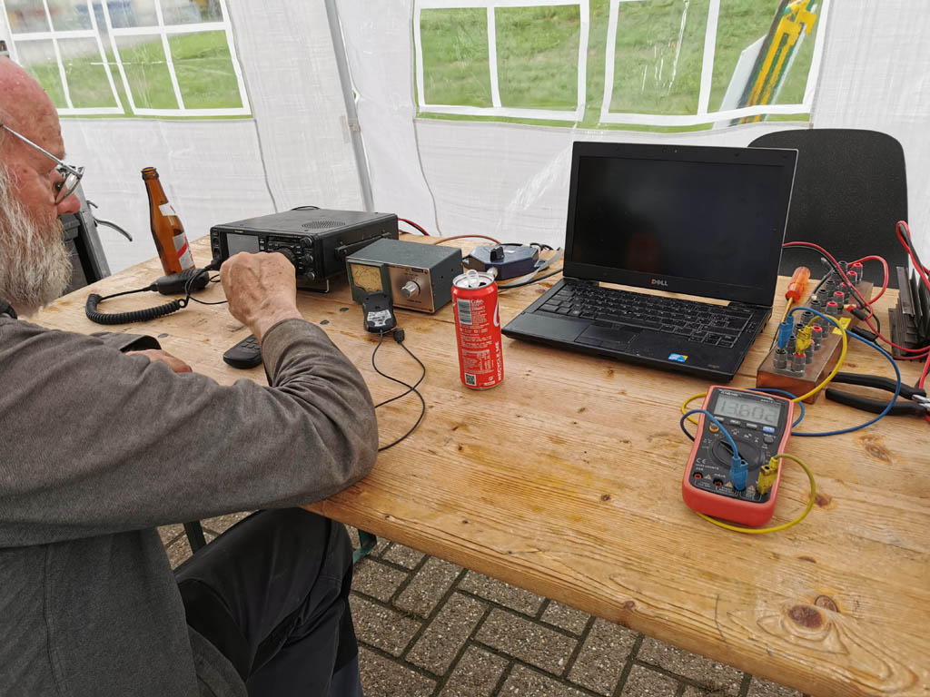 Velddag radioamateurs 2 september 2023