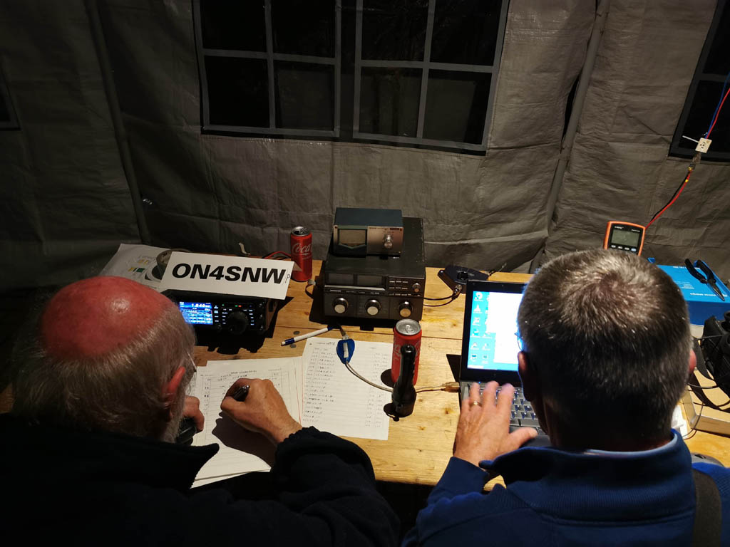 Velddag radioamateurs 2 september 2023