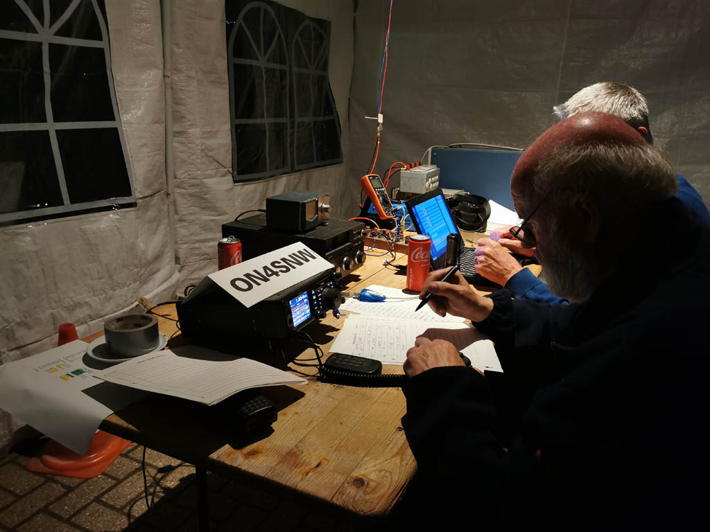 Velddag radioamateurs 2 september 2023