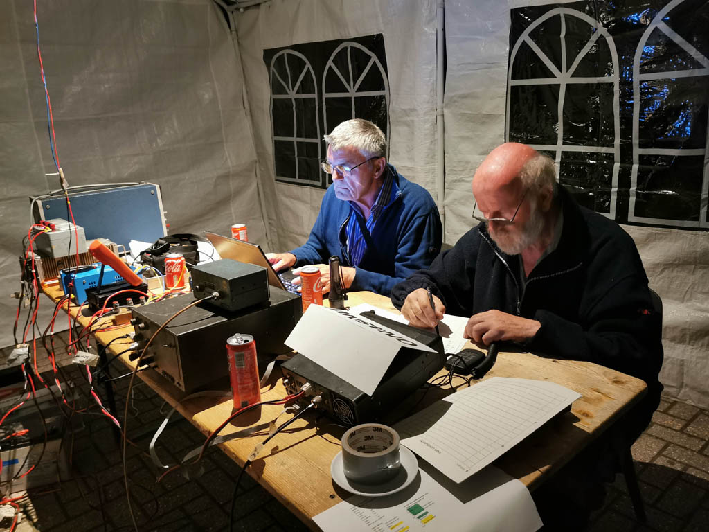 Velddag radioamateurs 2 september 2023