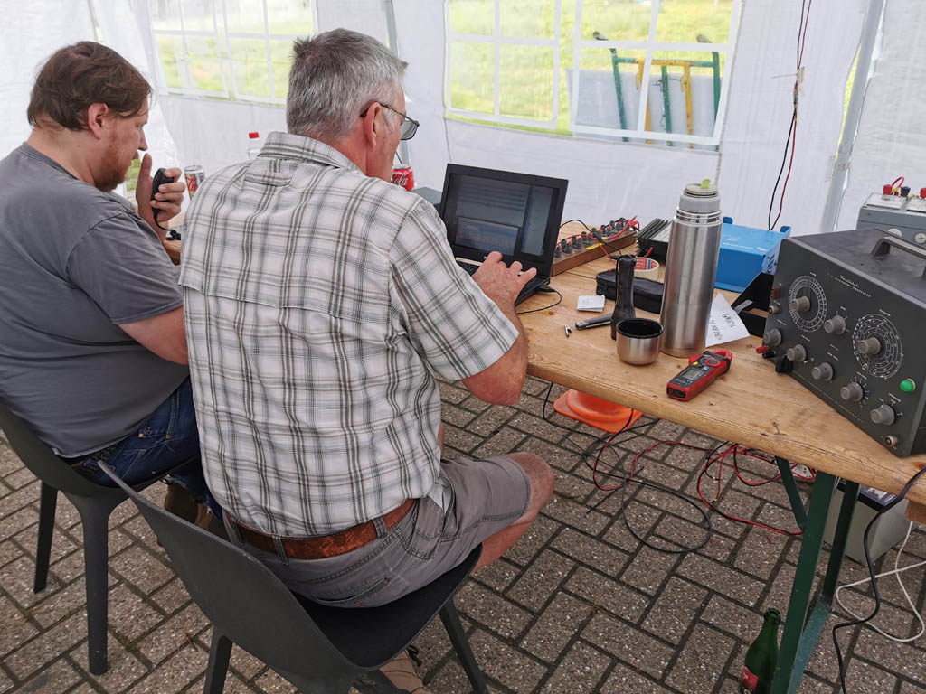 Velddag radioamateurs 2 september 2023