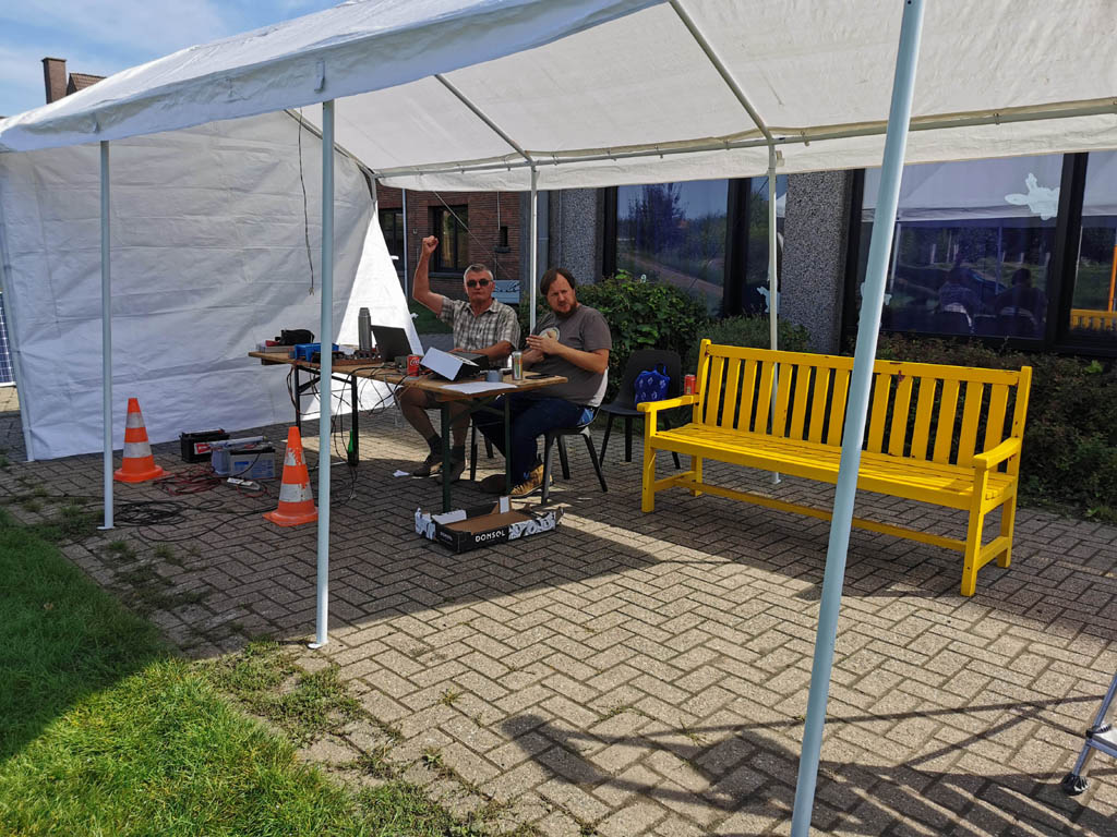 Velddag radioamateurs 2 september 2023