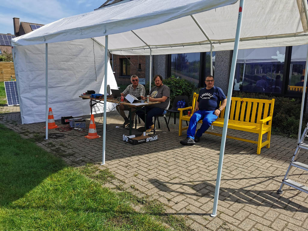 Velddag radioamateurs 2 september 2023