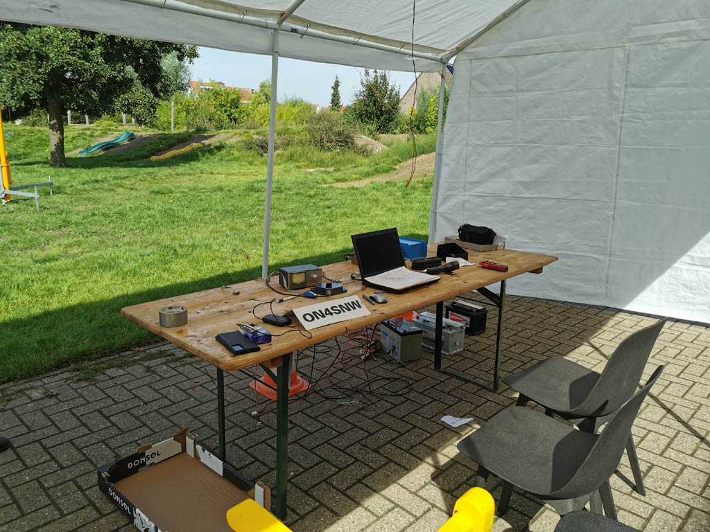 Velddag radioamateurs 2 september 2023