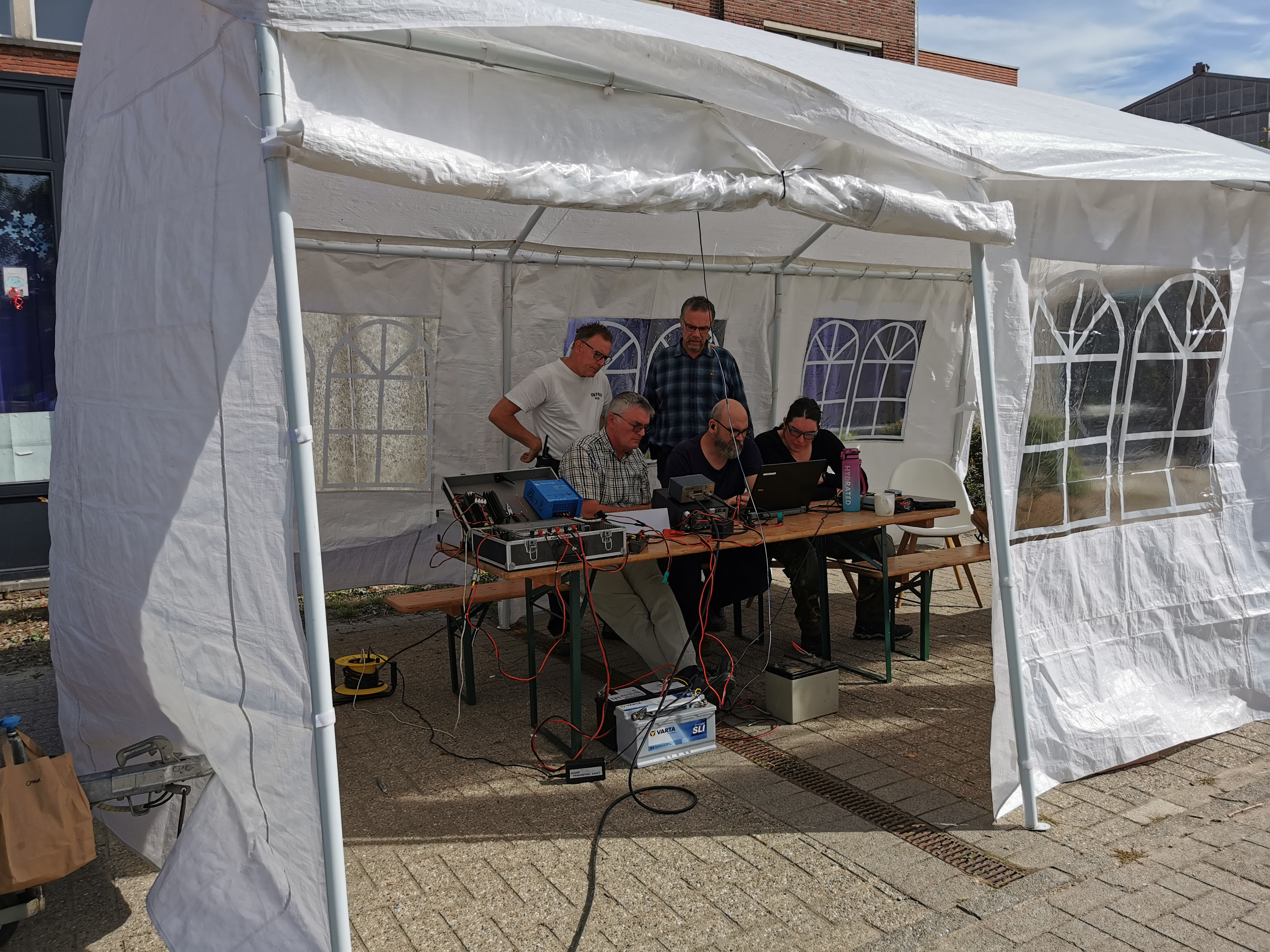 Velddag radioamateurs 2 september 2023