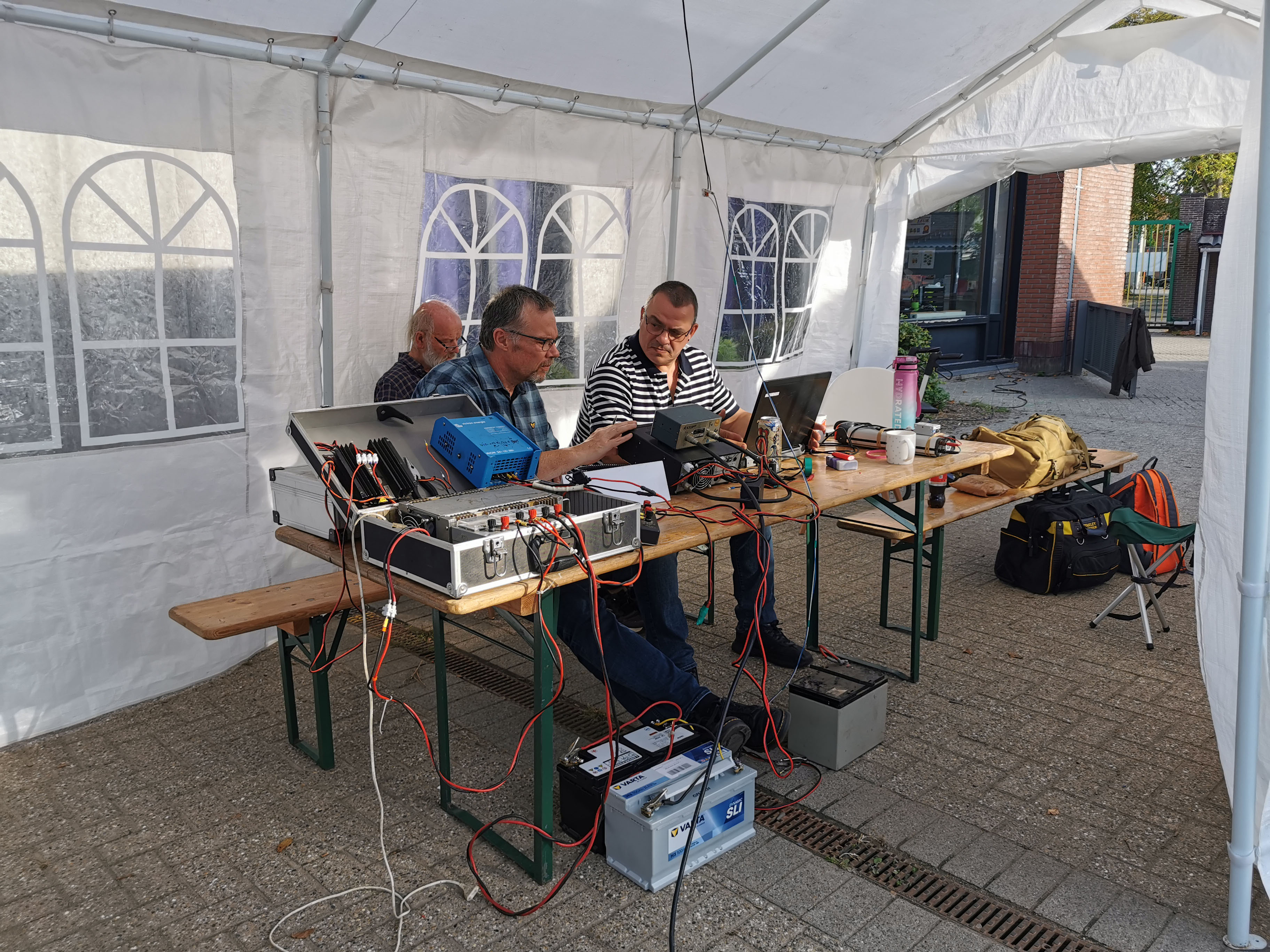 Velddag radioamateurs 2 september 2023