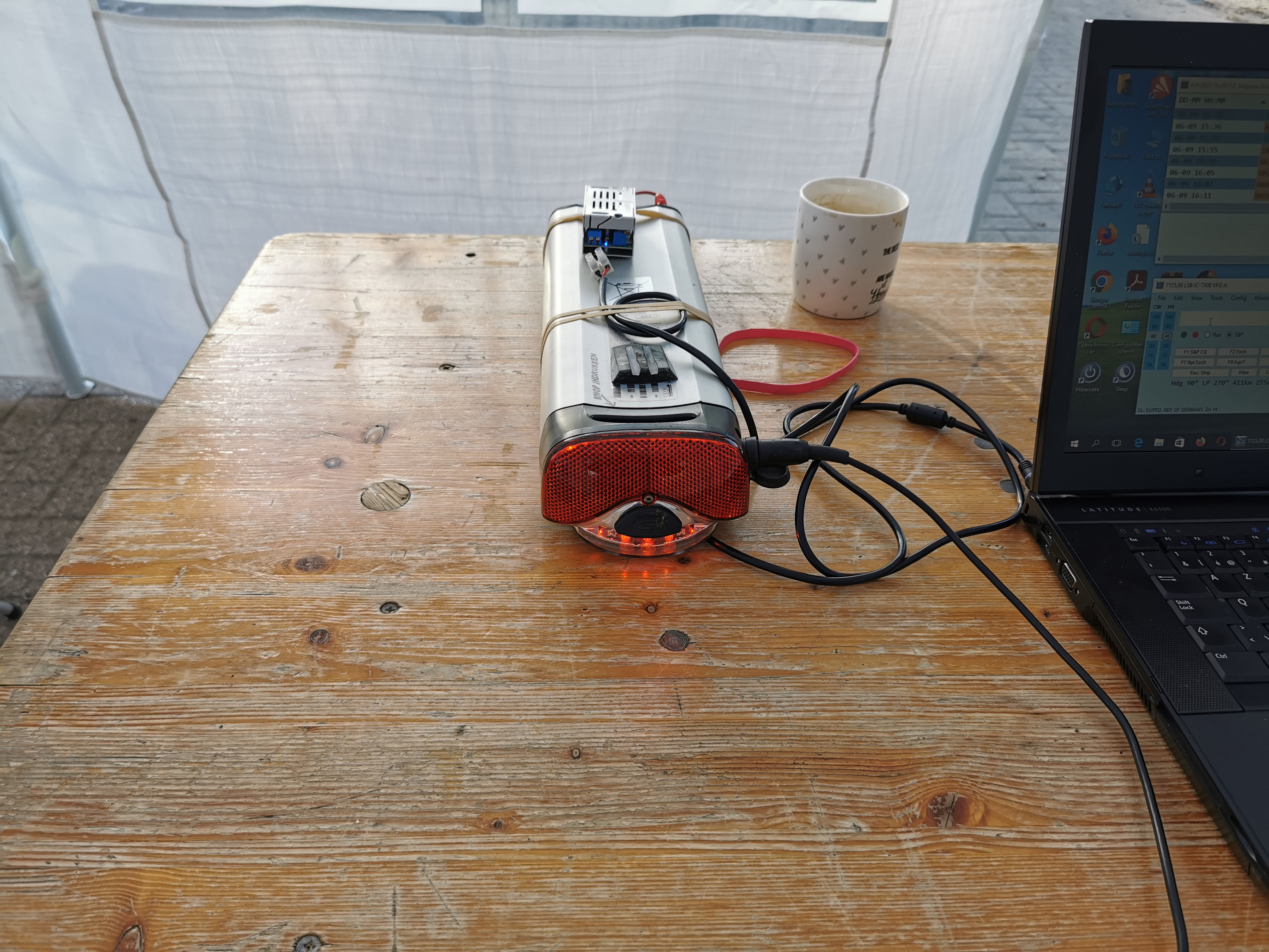 Velddag radioamateurs 2 september 2023