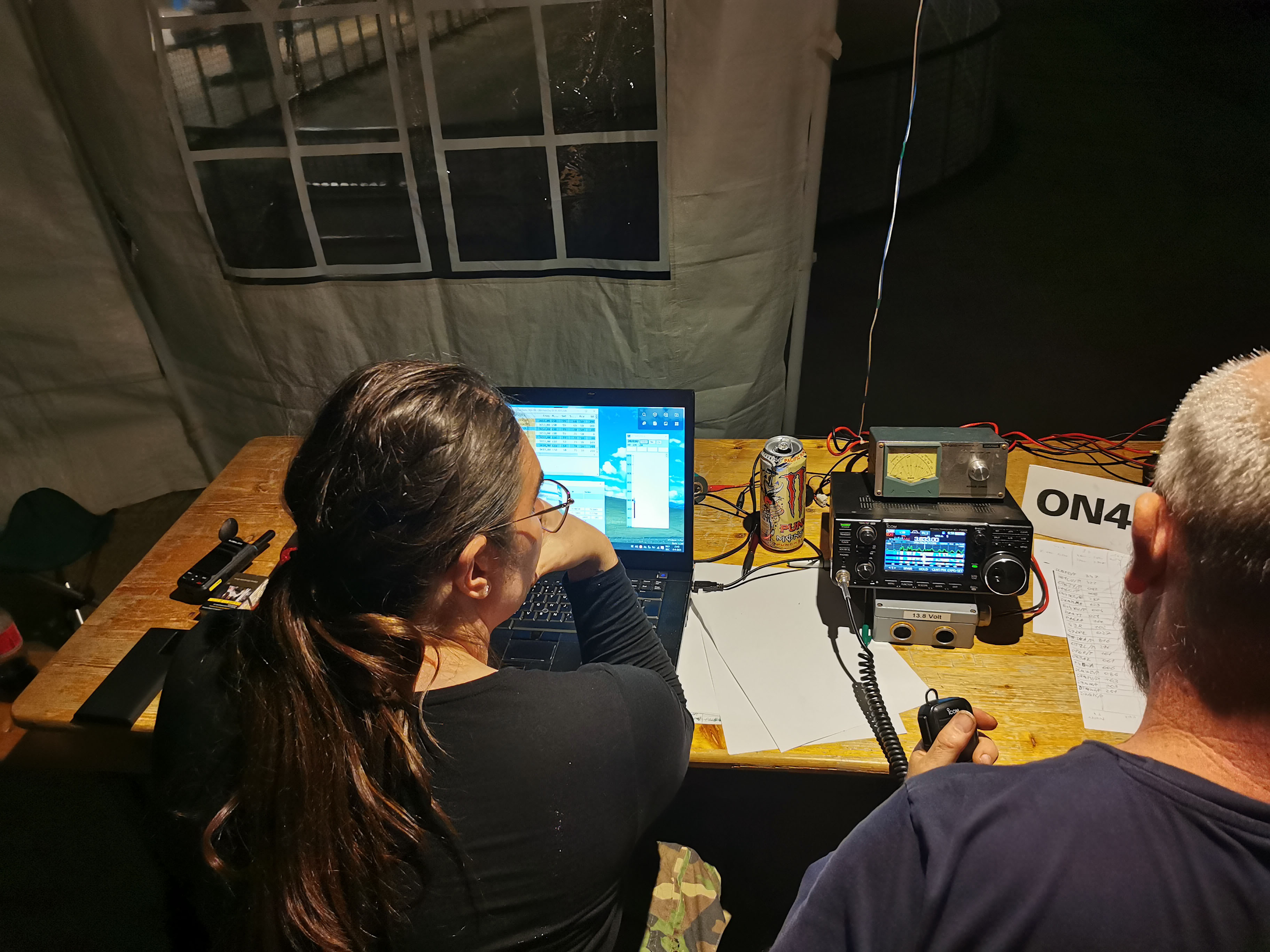 Velddag radioamateurs 2 september 2023