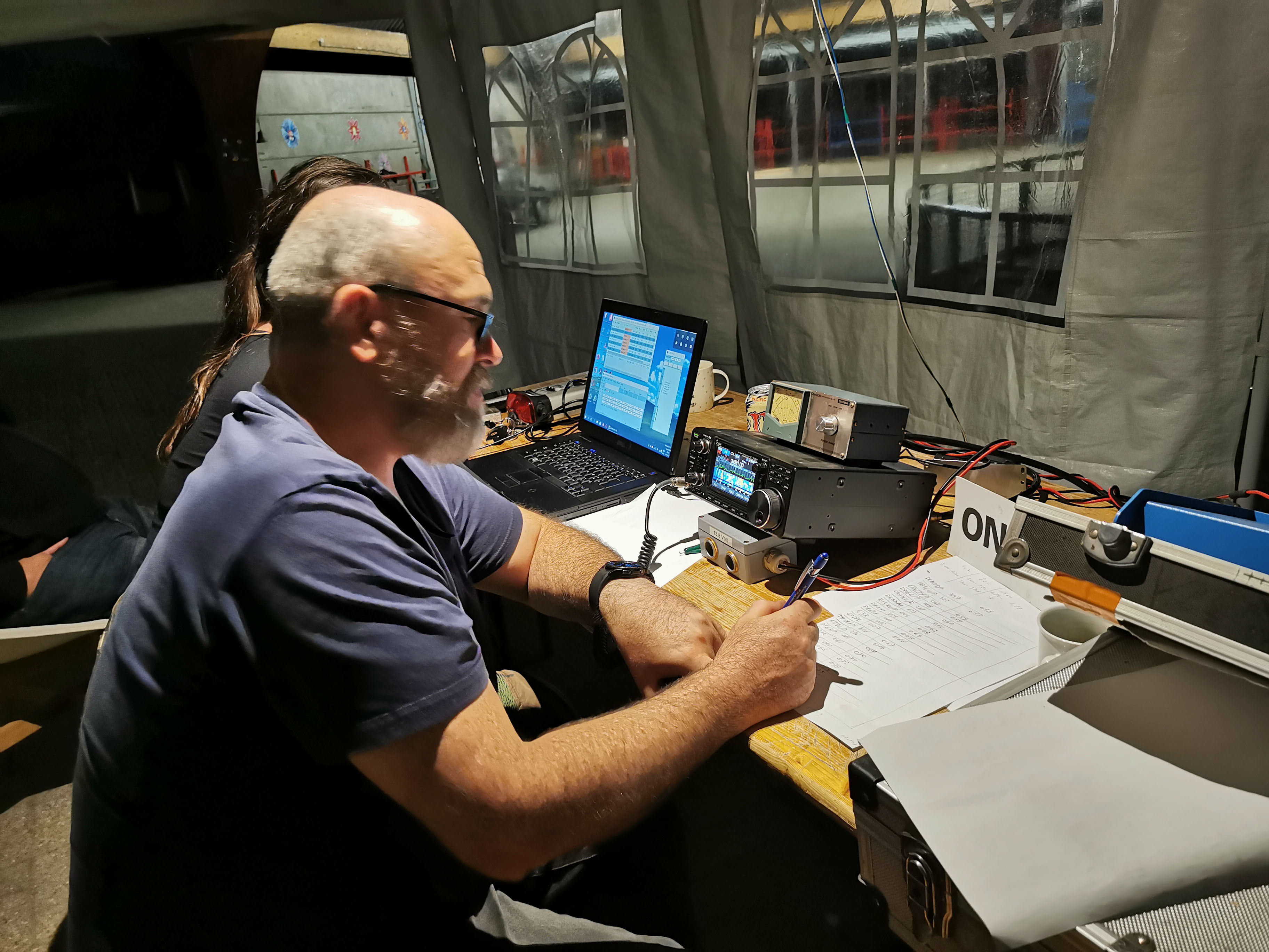 Velddag radioamateurs 2 september 2023