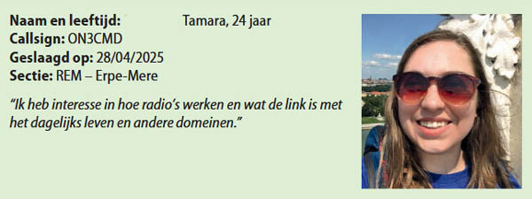 Radioamateur Tamara