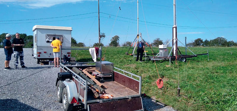 radioamateur velddag buitenactiviteit