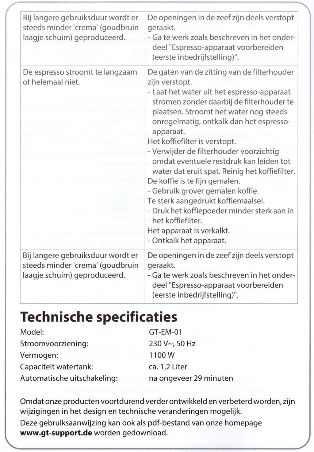 Storingen en storing verhelpen