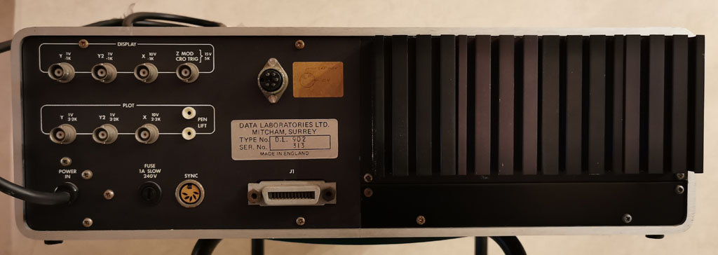 Transient Recorder DL 902, Data Laboratories