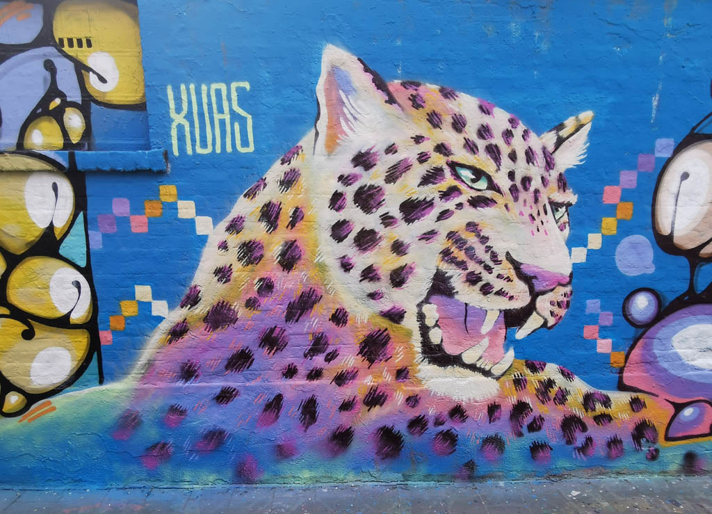 Graffiti straatje Gent