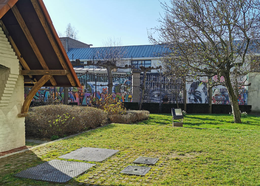 Graffiti straatje Gent