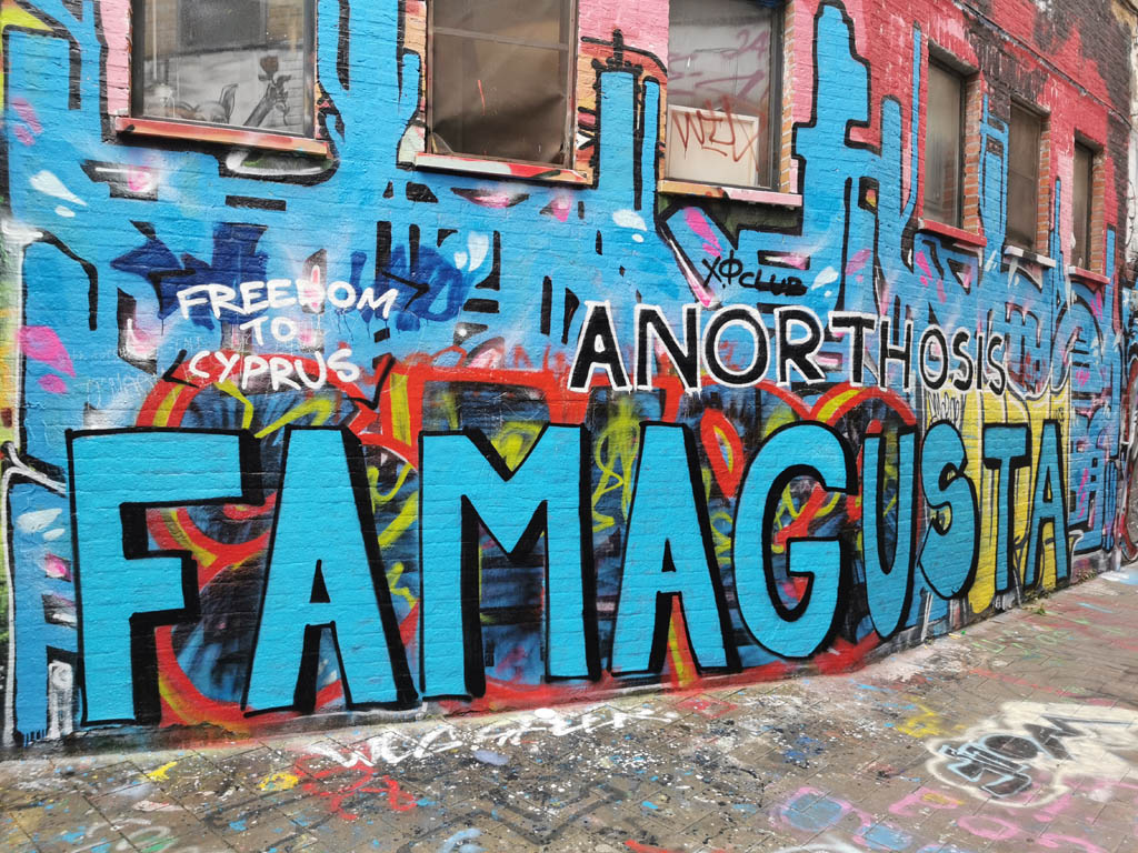 Graffiti straatje Gent