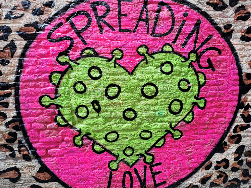 Graffiti straatje Gent