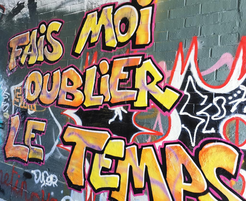 Graffiti straatje Gent